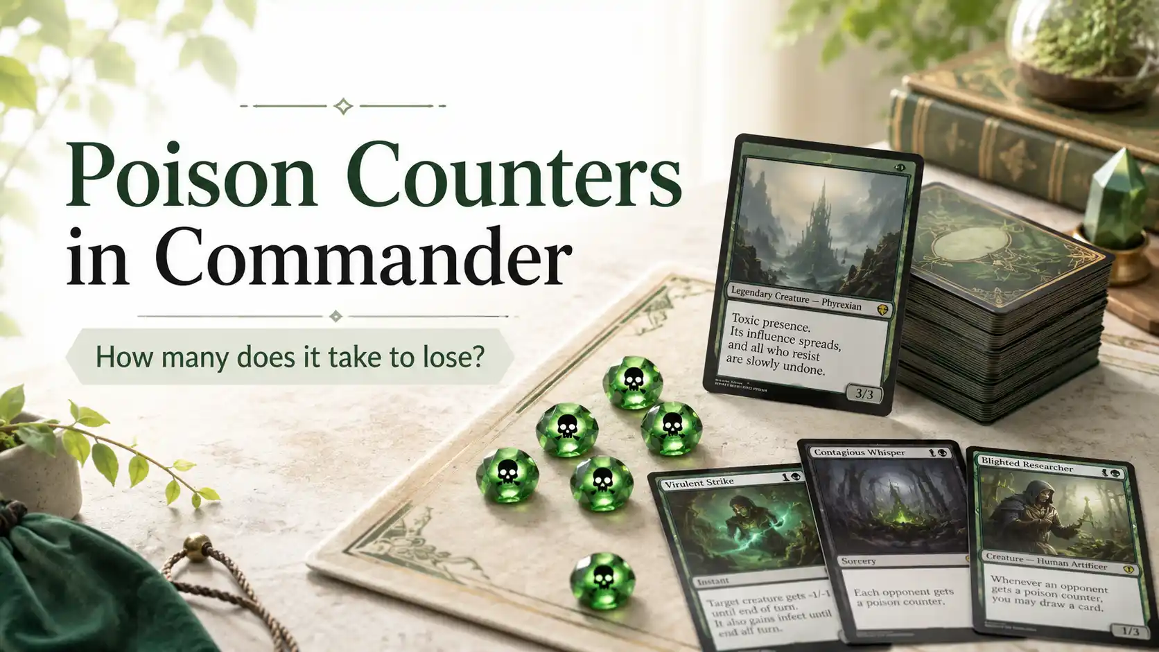 How Many Poison Counters to Kill in Commander?